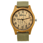 Unisex Bamboo Wooden Watch
